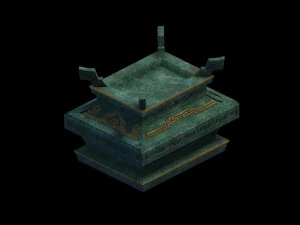 game model - bronze box 3D Model