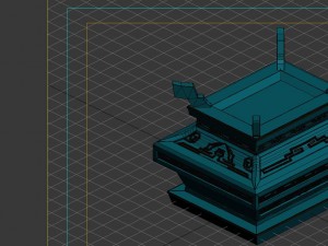 game model - bronze box 3D Model