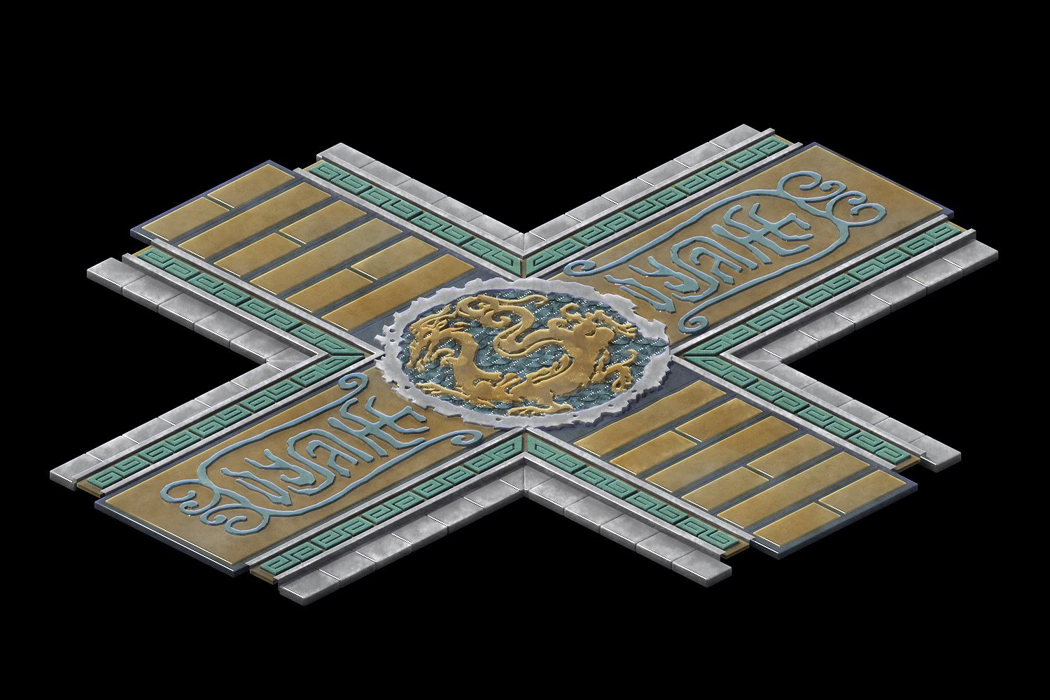 game model - artificial totem slate 3D Model .c4d .max .obj .3ds .fbx .stl .blend 