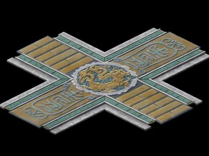 oyun modeli - yapay totem tahtası 3D Model