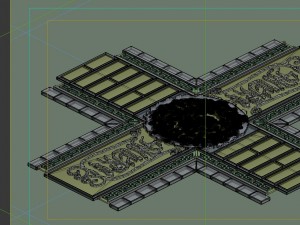 game model - artificial totem slate Modèle 3D