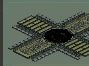 game model - artificial totem slate 3D Model
