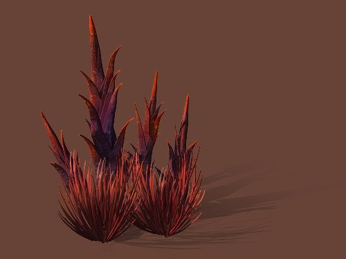 game models - plants in the desert 3D Model .c4d .max .obj .3ds .fbx .stl .blend 