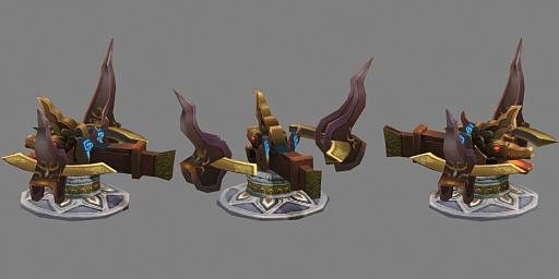game model - shenhuo crossbow 01 3D 모델 .c4d .max .obj .3ds .fbx .stl .blend 