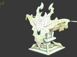 game model - shenhuo crossbow 02 3Dモデル