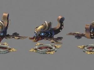 게임 모델 - shenhuo 석궁 03 3D 모델