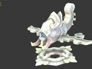 game model - shenhuo crossbow 03 3D 모델