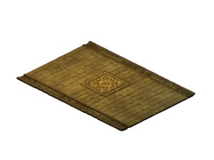 game model - stone carving ground surface 05 3D Model