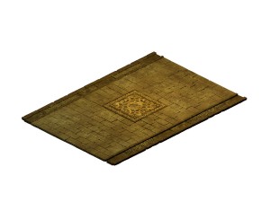 game model - stone carving ground surface 05 Model 3D