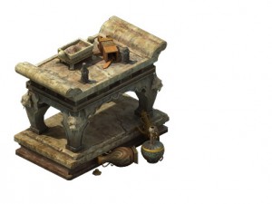 game model - stone for the table 3Dモデル