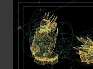 game model - guardian of the tomb of the evil ston 3D Model