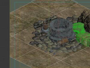 game model - well 02 3D-Modell