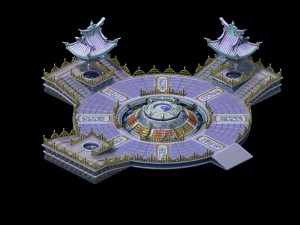 game model - the quartet altar 3D Модель