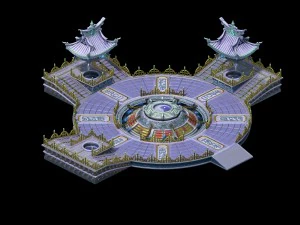 game model - the quartet altar 3D Model