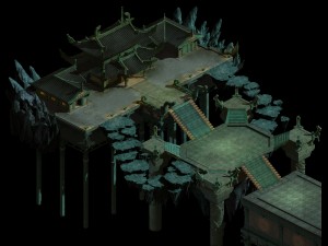 game model - four saints palace 3D Model