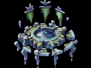 voidly ruined the ruins of the altar 3D Model