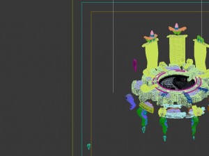 voidly ruined the ruins of the altar 3D 모델