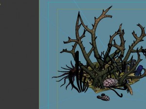game model - gifted coral 3Dモデル