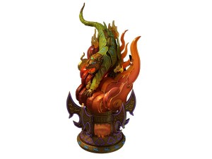 game model - object design - fuhu - furnace 02 3D Model