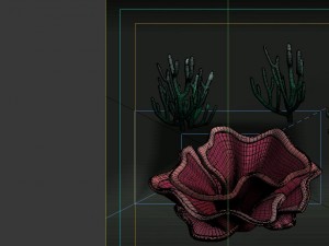 game model - object design - tianjing coral 04 3D 모델