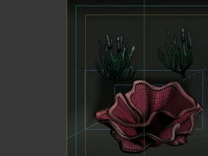 game model - object design - tianjing coral 04 3D Model