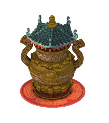 game model - censer 3Dモデル .c4d .max .obj .3ds .fbx .stl .blend 