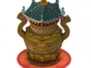 modello di gioco: incensiere Modello 3D