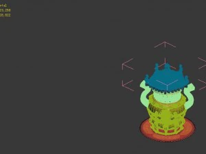 game model - censer 3D Model