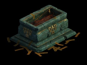 game model - monk corpse vampire 3D Model