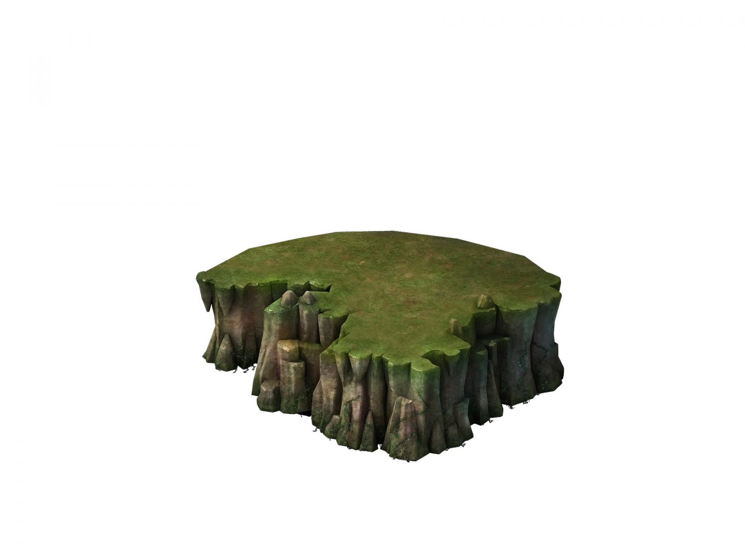 game model - cliff 3D Model .c4d .max .obj .3ds .fbx .stl .blend 