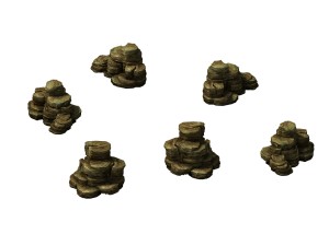 game model - cliff 02 3D-Modell