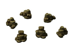 game model - cliff 02 3D Model