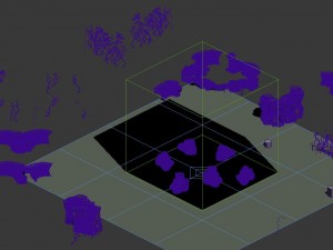 game model - cliff 02 3D-Modell