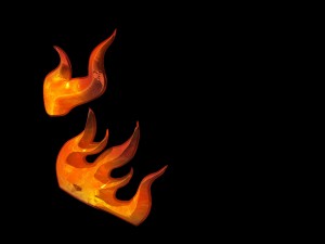 game model - the magma on the fire Modello 3D