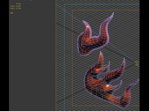 game model - the magma on the fire 3D Model