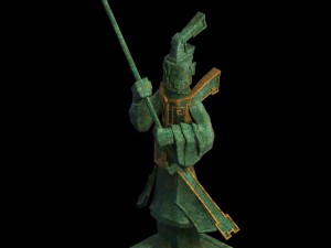 game model - demon official statue 1 3D 模型