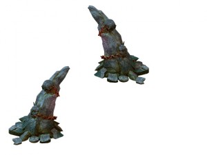 game models - poison valley scene - projections po 3D Model