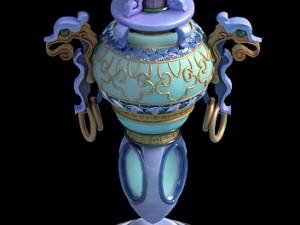 game model - jade lights 3D-Modell