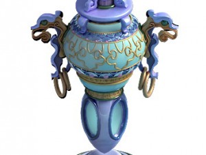 game model - jade lights Modello 3D
