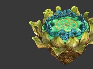 game model - yuan ying base 3D Model
