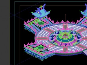 game model - summon magic array call demon circle 3D Model