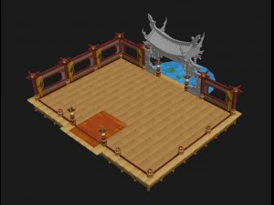 game model - ancient chinese architecture 3D Model