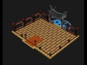 game model - ancient chinese architecture 3D Model