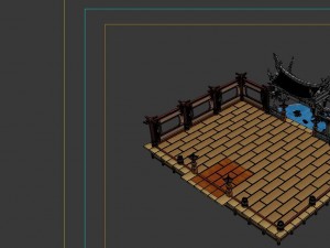 game model - ancient chinese architecture 3D Model