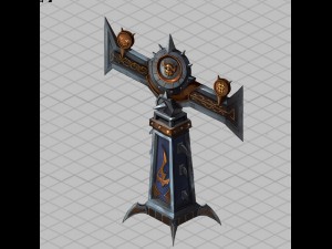 arena game model test scenarios - playground happy 3D Model