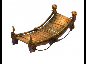 built on cliff religious altar zoroastrianism cabl 3D Model