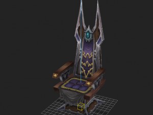 game arena test model making scene - plant increas 3D Model