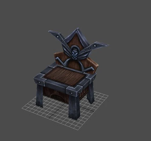 game arena test model nest area bed -13 01 3D Model .c4d .max .obj .3ds .fbx .stl .blend 