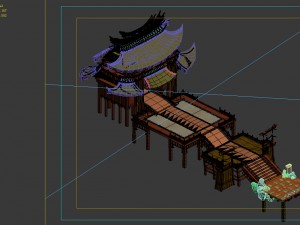 game model - campanula island scenes - built in th 3D 모델