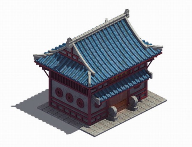 gang - warehouse 001 Modelo 3D .c4d .max .obj .3ds .fbx .stl .blend 